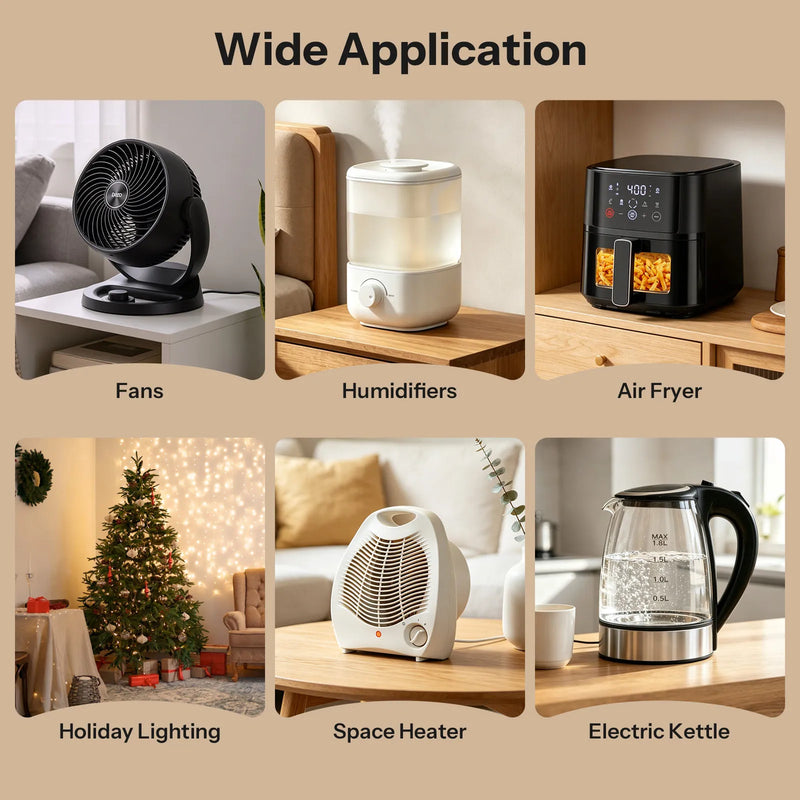 SONOFF S61STPB iPlug Gen2 Type B Matter Over Wi‑Fi Smart Plug Energy Monitor Electricity Bill Track Voice Control via Apple Home