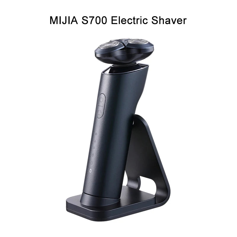 ម៉ាស៊ីនកោរសក់ MIJIA S700, ម៉ាស៊ីនកោរសក់អគ្គិសនីសើម និងស្ងួតដែលអាចសាកបាន, ឡាមអគ្គិសនី ៣ របៀបសម្រាប់បុរស, ដាវសេរ៉ាមិច គ្មានរោមខ្ទាស់