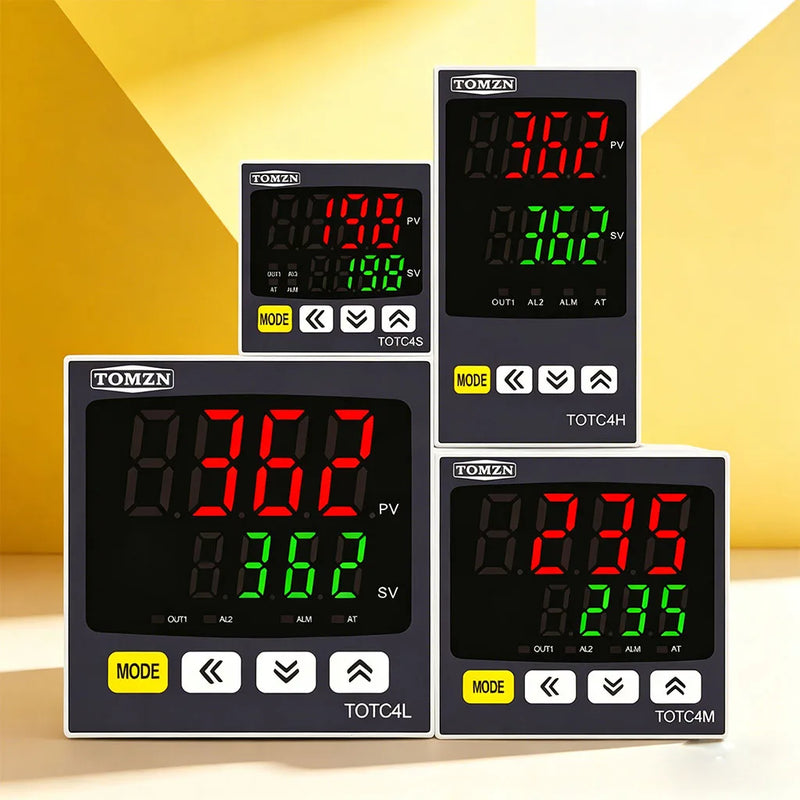 TOMZN Digital PID Temperature Controller –  SSR Relay Output, Universal Input,110V/230V AC Thermostat/Regulator