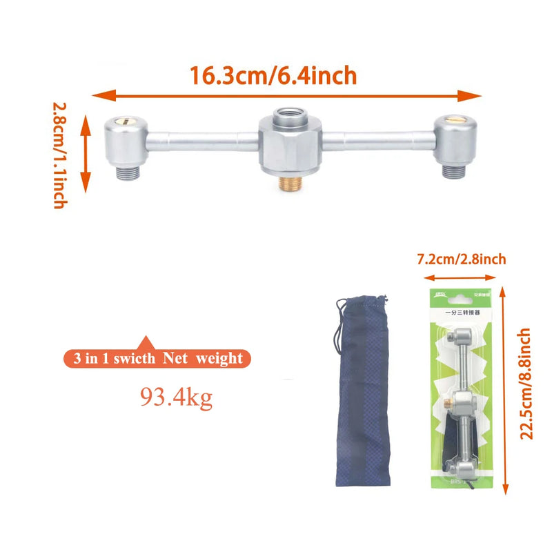 ចង្កៀងភ្លើងទៀនដូចសុបិន BRS-55 ធន់នឹងខ្យល់ ចង្ក្រានដុតហ្គាស ភ្លើងបោះតង់ក្រៅផ្ទះ ឧបករណ៍បំភ្លឺតង់