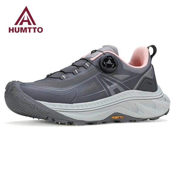 HUMTTO Breathable Casual Sneakers Non-slip Running Sneaker Designer Luxury Hiking Shoes Women's Outdoor Trekking Boots for Women