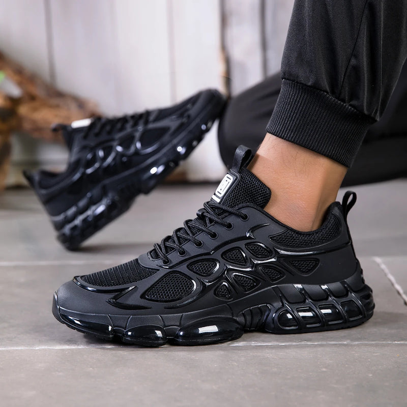 Mens Running Shoes 2026 New Trendy Breathe Cushioning Wear-resistant Multi-Color Daily Sports Casual Sneakers for Men