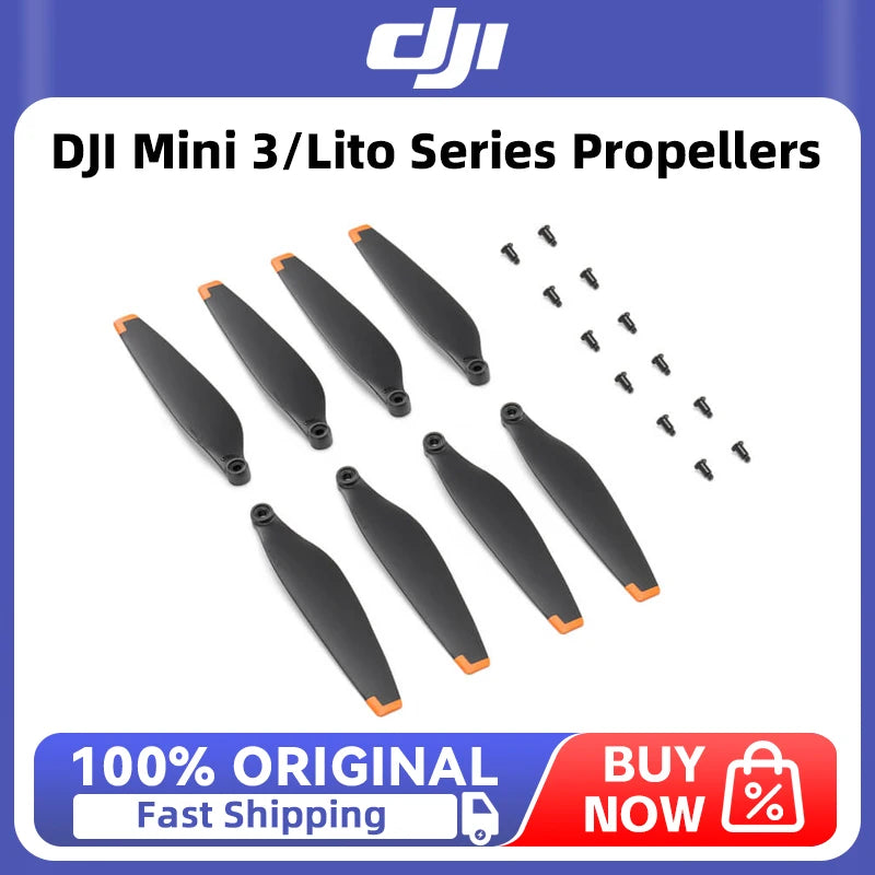 DJI Mini 3/Lito Series Propellers The propeller has low noise and has undergone precise dynamic balance testing Original