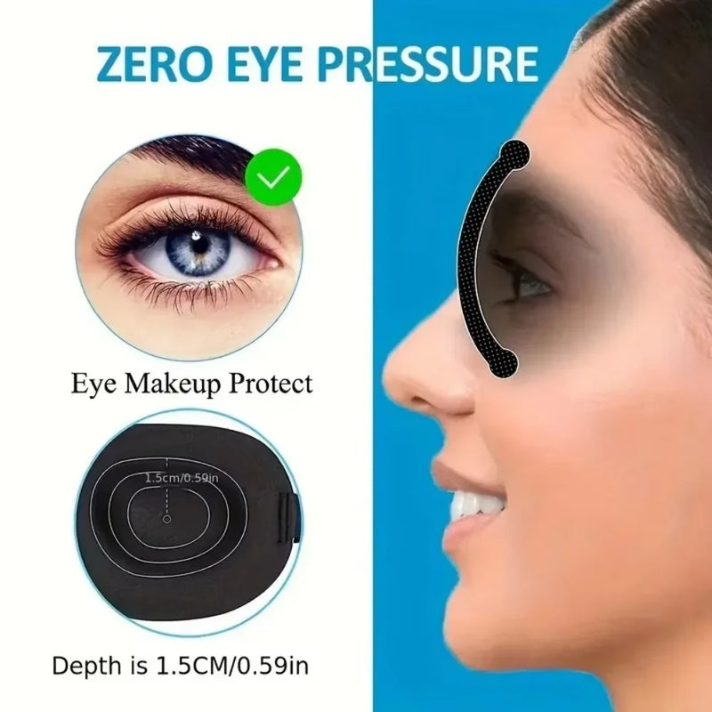 D Sleep Mask Blindfold Sleeping Aid Soft Memory Foam Eye Mask for Sleeping Travel Blockout Light Slaapmasker Eye Cover