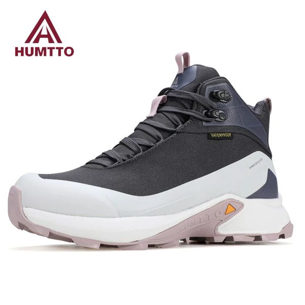 HUMTTO Hiking Shoes for Women Breathable Trekking Boots Woman Non-slip Outdoor Women's Sports Shoes Comfortable Walking Sneakers