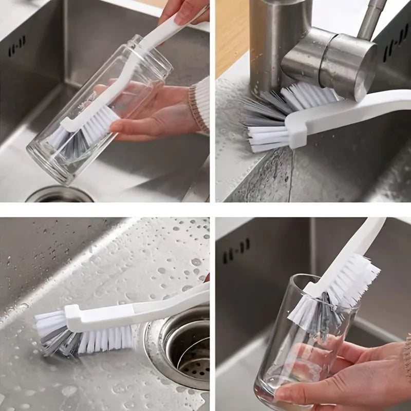 1pc Multifunctional Cleaning Tool Brushes  - Suitable for Kitchen Juicers,Blender, Glass Cups  Pool BBQ Grills And Groove.