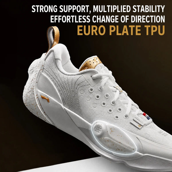ស្បែកជើងបាល់បោះអាជីព Li-Ning សម្រាប់បុរស WADE ALL CITY 13 BOOM Cushion ពាក់បាន ធន់នឹងការរអិល ស្បែកជើងប៉ាតា LiNing ABAV017