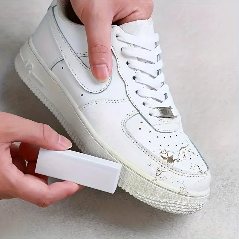 1/2PCS Magical Eraser for Shoe Cleaning - Eliminates Marks from Athletic Footwear, Synthetic Leather, And Fabrics.