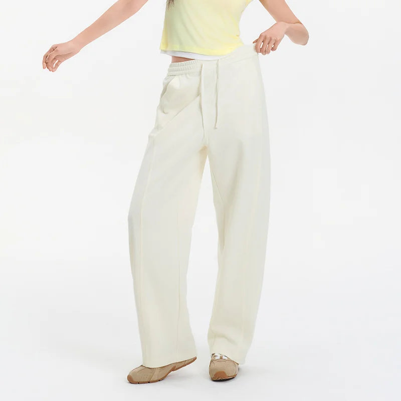 Semir Women Pants Cooling 2026 Panelled Curved Cut Tapered Floor Length Urban Casual Everyday Style Soft Comfortable