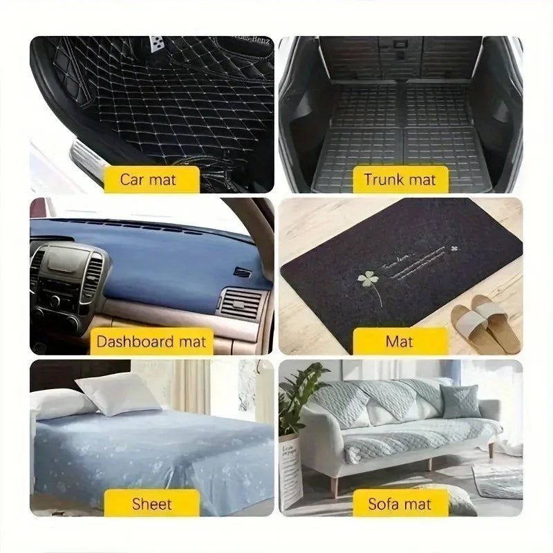 4Pairs Strong Double-sided High-sticky Carpet Fixing Sticker,Suitable for Carpet,Floor Fixing, Easy to Tear Off.car accessories