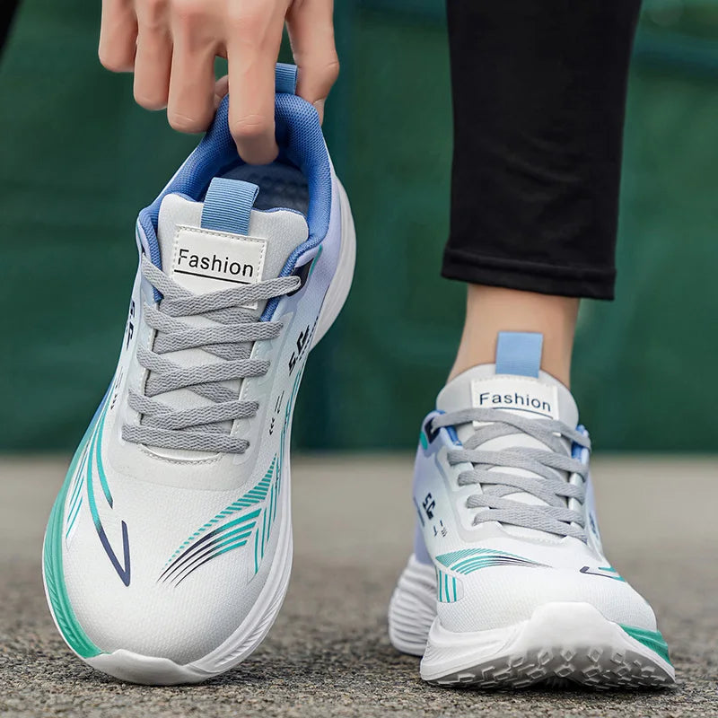 Men's racing running shoes New spring summer breathable light outdoor casual sneakers fashion classic students speed sports shoe