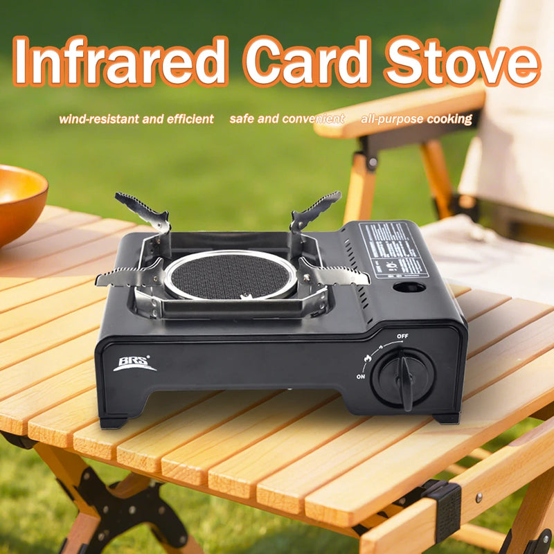 BRS 2600W Quick heat Wind-resistant infrared cartridge Gas Camping Stove  Outdoor Gas Burner
