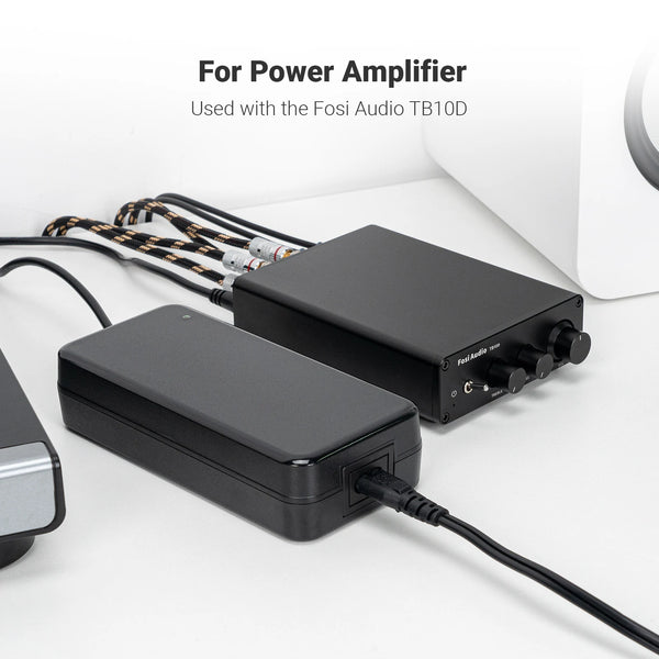 ឆ្នាំងសាក ថាមពល អគ្គិសនី Fosi Audio 48V 5A DC សម្រាប់ ឧបករណ៍ បំពង សំឡេង រោងកុន ផ្ទះ សម្រាប់ ឧបករណ៍ បំពង សំឡេង ឌីជីថល ដែល មាន រន្ធ បញ្ចូល 100-240V