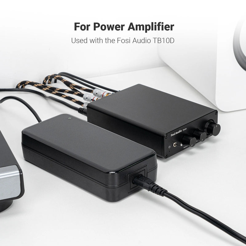 ឆ្នាំងសាក ថាមពល អគ្គិសនី Fosi Audio 48V 5A DC សម្រាប់ ឧបករណ៍ បំពង សំឡេង រោងកុន ផ្ទះ សម្រាប់ ឧបករណ៍ បំពង សំឡេង ឌីជីថល ដែល មាន រន្ធ បញ្ចូល 100-240V