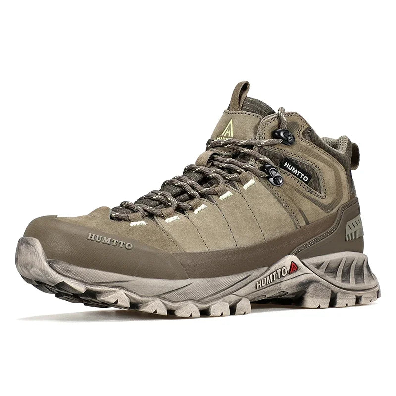 HUMTTO Mountain Boots for Men Keep Warm Trekking Shoes Outdoor Anti-slip Man Sneakers Winter Camping Hiking Men's Sports Shoe