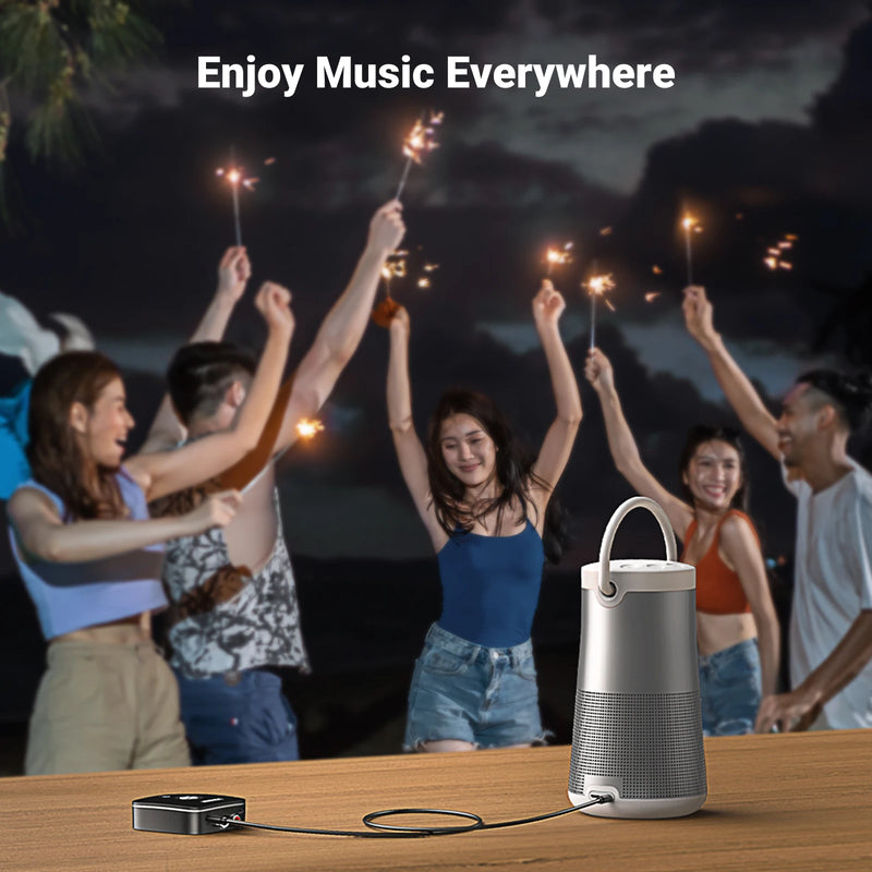 UGREEN aptX HD Airplane Bluetooth for All Headphones Wireless Audio Aux for TV Flying