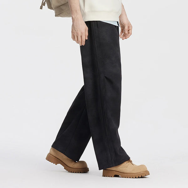 ខោបុរស Semir បោកគក់រលុងត្រង់ប៉ាក់បែប Street Casual Style ខោរដូវស្លឹកឈើជ្រុះទាន់សម័យសម្រាប់ស្លៀកប្រចាំថ្ងៃ 2026