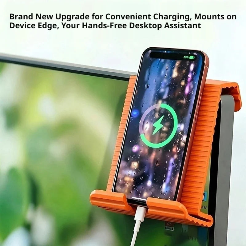 SEAMETAL Universal Silicone Phone Holder Portable Foldable Smartphone Bracket Tablet Stand for All Phone Tablet Laptop Devices