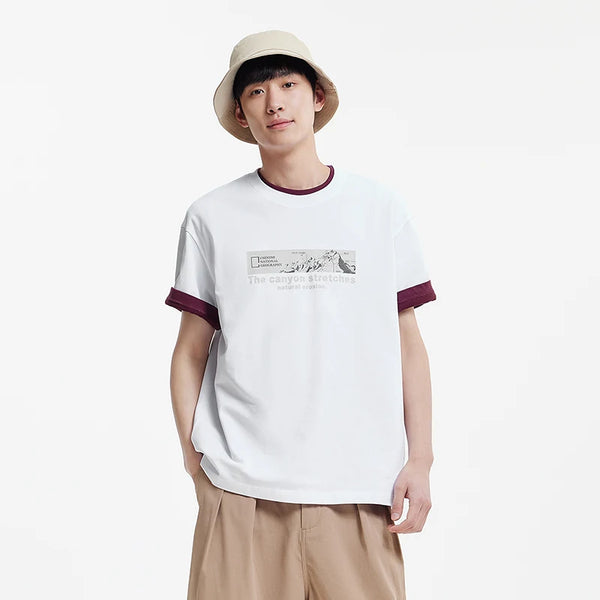 អាវយឺតបុរស Semir ឆ្នាំ ២០២៦ បោះពុម្ពនៅខាងក្រៅ ប៉ាក់ទាន់សម័យ ងាយស្រួលប្រើ រចនាប័ទ្មធម្មតា ទន់ ពាក់ប្រចាំថ្ងៃ