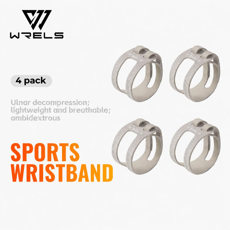 WRELS Sports Wrist Brace Adjustable Compression Wristband Breathable Prevent Sprain Gym Fitness Wrist Workout Support Strap