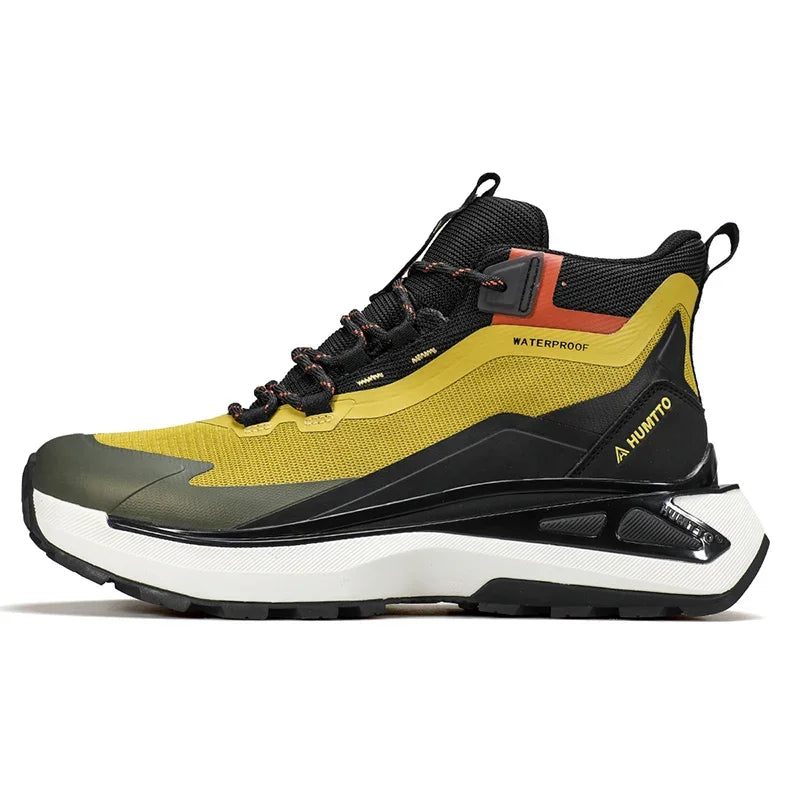 HUMTTO Hiking Shoes Breathable Trekking Boots for Men Outdoor Camping Men's Sports Shoes Winter Rubber Safety Work Sneakers Man
