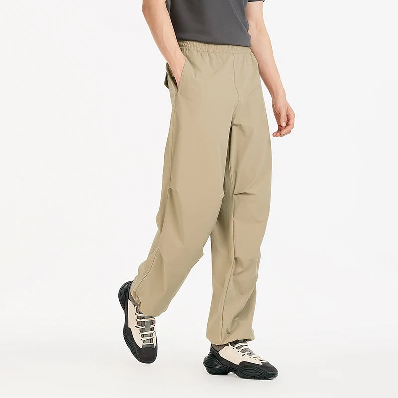 Semir Men Pants Stretch 2026 Cooling Quick Dry Workwear Parachute Straight Urban Casual Everyday Style Soft Comfortable