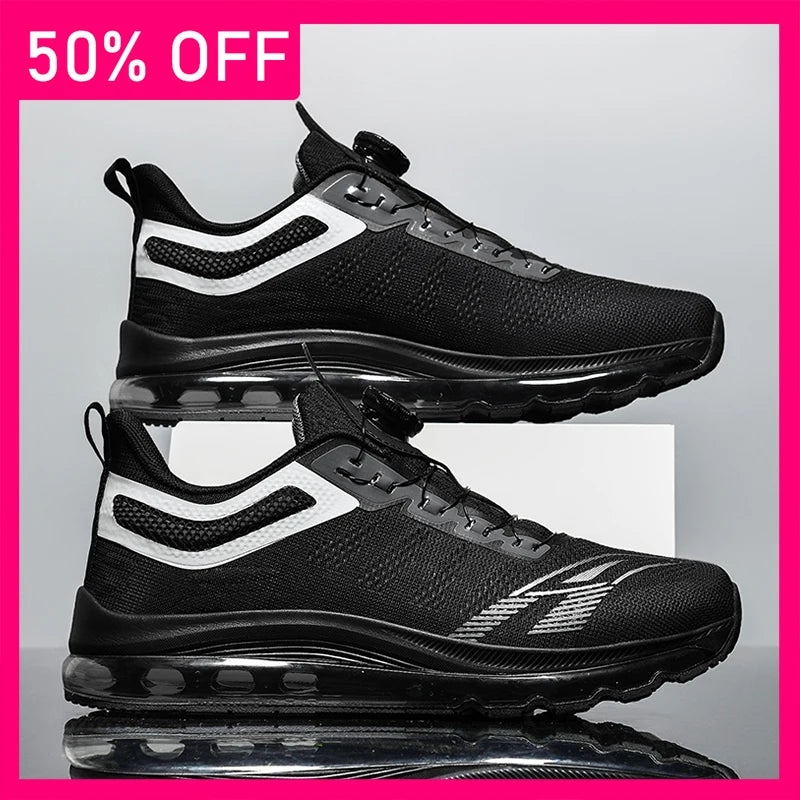 Men Sports Shoes 2026 New Mesh Fashionable Soft Sole Lightweight Cushioning Spring Casual Comfortable Versatile Tennis Shoes