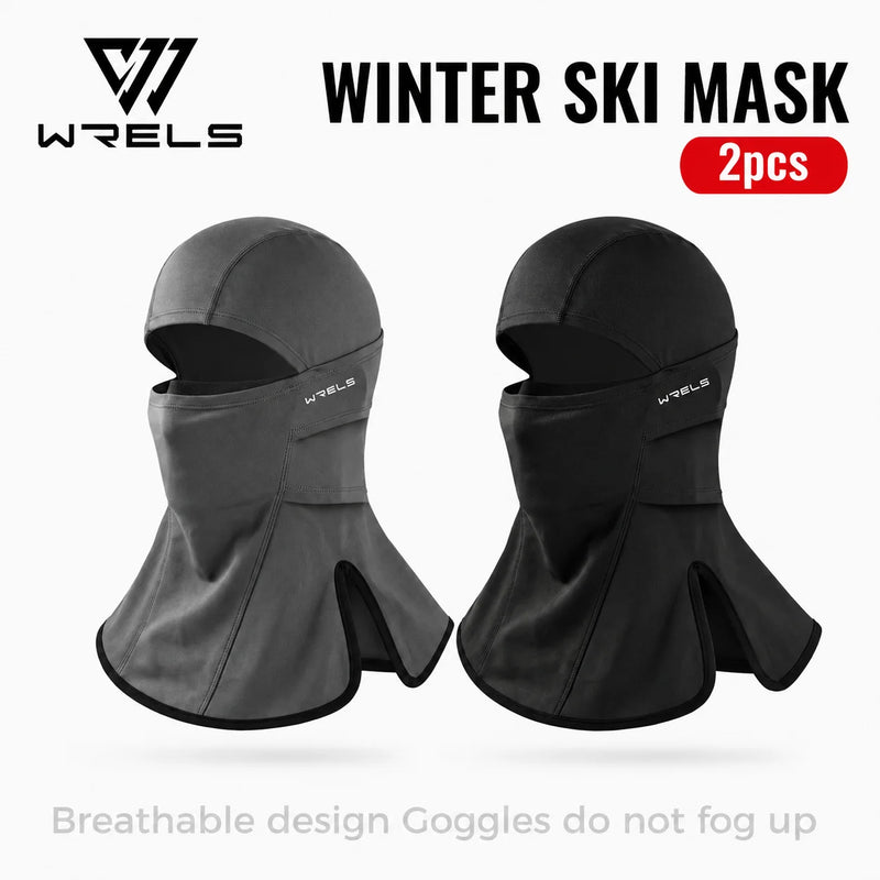 WRELS Balaclava Ski Mask Windproof Full Face Mask Thermal Fleece Helmet Lining Winter Men Women Motorcycle Outdoor Cycling Cap