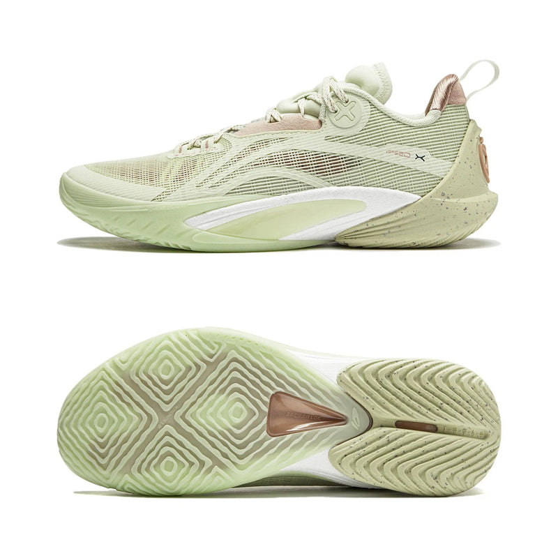 Li-Ning Men's SPEED X Professional Basketball Shoes BOOM Cushion COOL SHELL Stable Support Sneakers Sport Shoes ABAU021