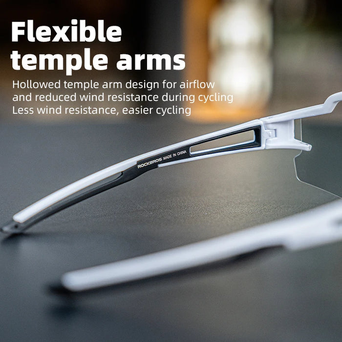 ROCKBROS Cycling Glasses Polarized UV400 Protection Bicycle Sunglasses Men Women Photochromic MTB Road Bicycle Goggles Eyewear