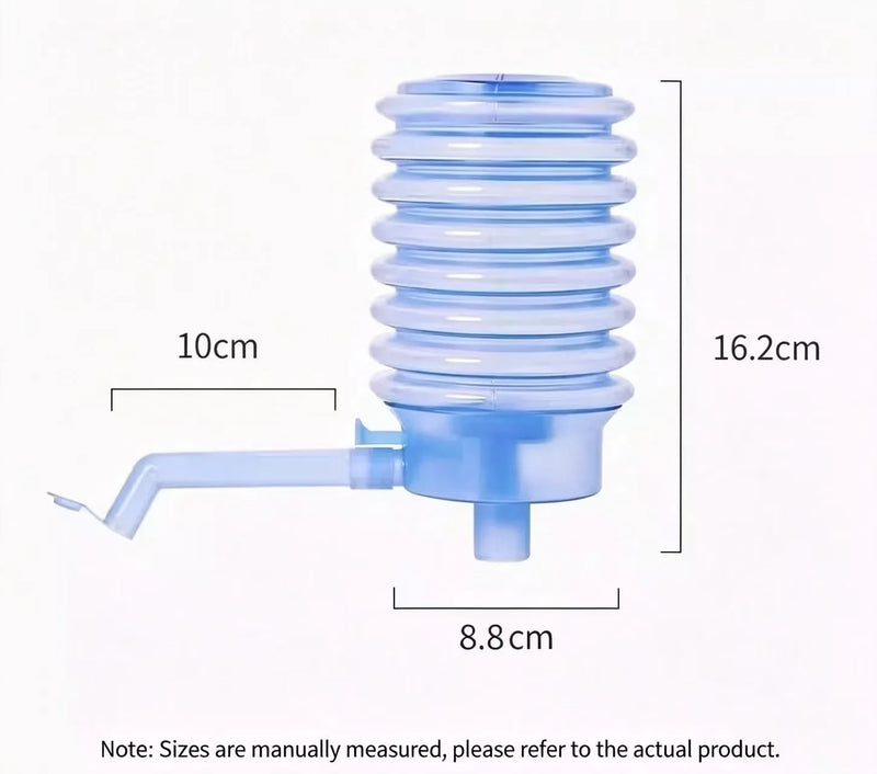 Manual Hand Press Water Pump, Portable Gallon Bottle Water Dispenser, Household Barreled Drinking Water Suction Pump