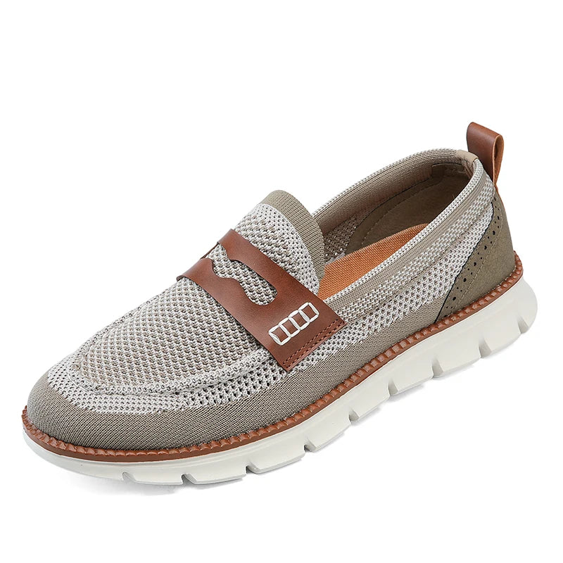 Large Size Slip-on Mesh Shoes for Men Stylish Loafers Casual Sneakers Cushion 50 51 52 53 54 Hot Sale New Arrival
