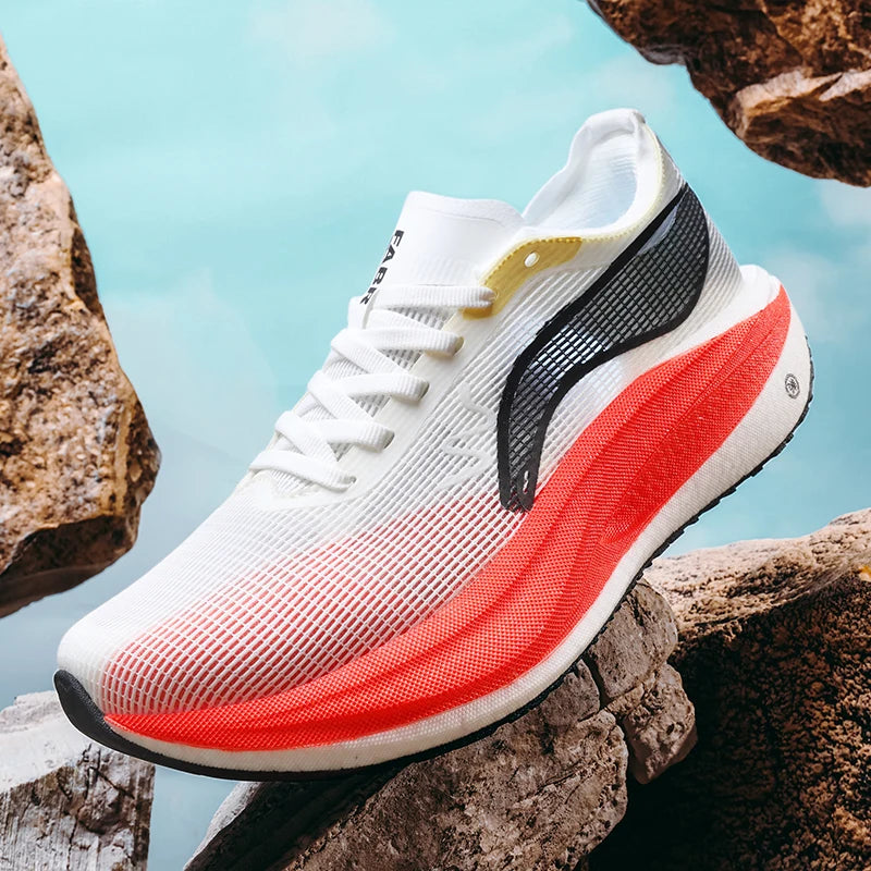 Men's shoes four season thick-sole casual sneakers soft-sole non-slip outdoor running shoes student breathable light sports shoe
