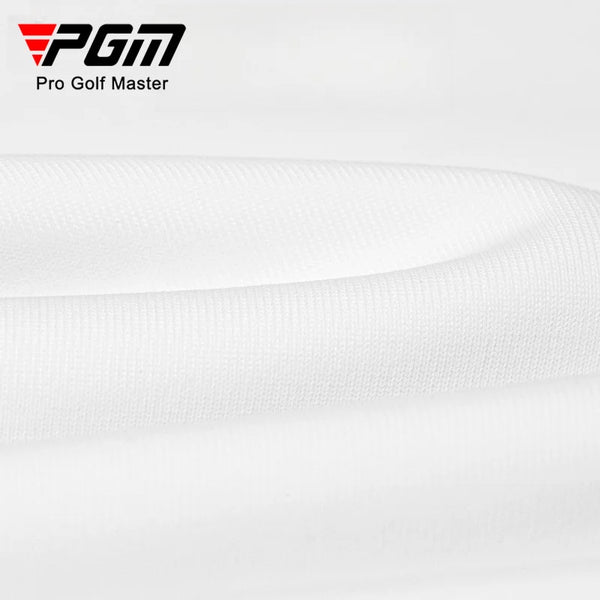 PGM Golf Men's Short Sleeved T-shirt Summer Sunscreen Collar Top Polo Clothing YF924