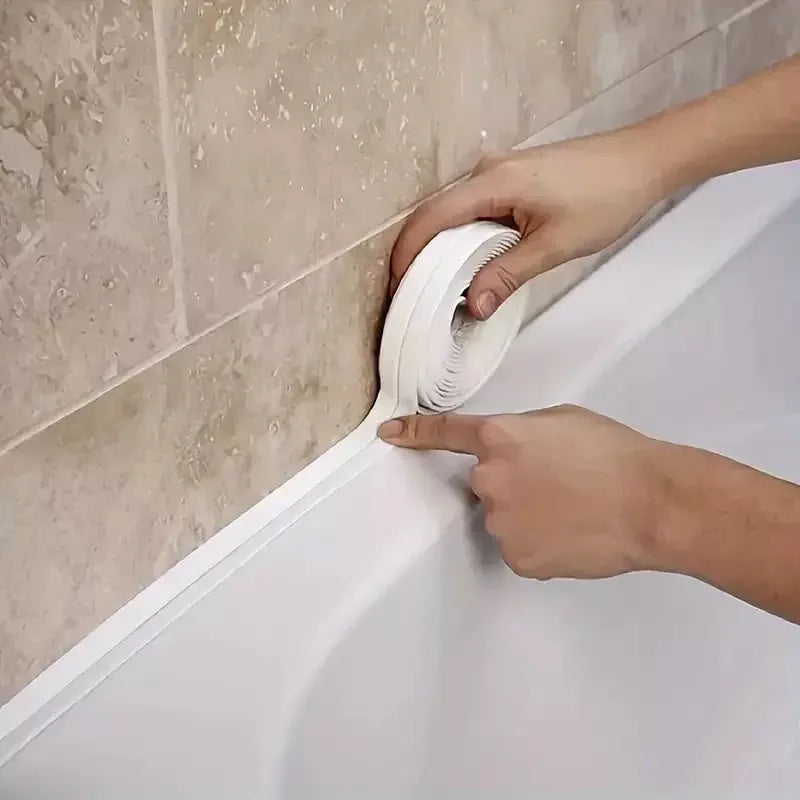 Kitchen and Bathroom Sink Gaps, Beautiful Seams, Toilet Seat Stickers, Wall Corner Sealing Strips, Adhesive Strips