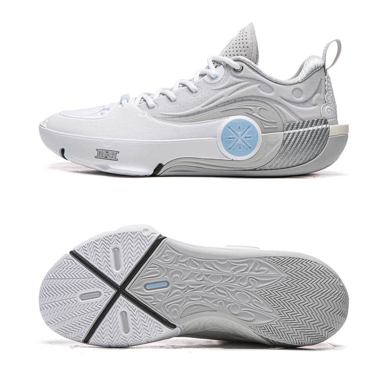 ស្បែកជើងបាល់បោះអាជីព Li-Ning សម្រាប់បុរស WAY OF WADE 12 SUPER BOOM ធ្វើពីសរសៃកាបូន LiNing សម្រាប់ការប្រកួត ABAV085