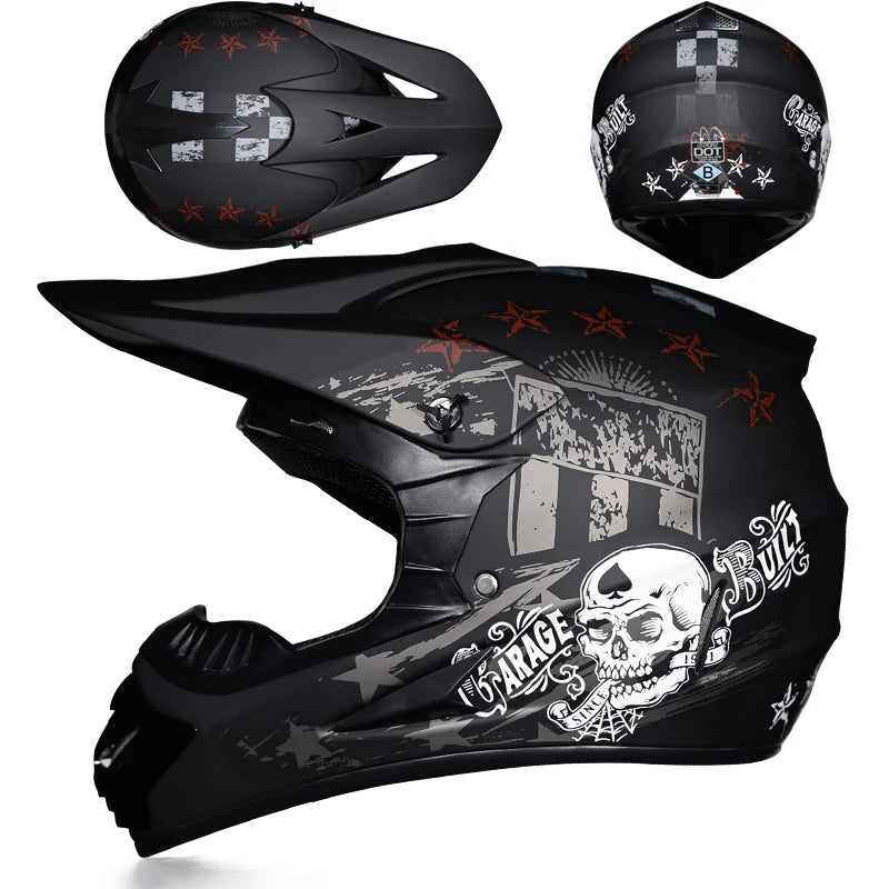 ORZ Latest Off-road Motorcycle Helmet ATV SUV Downhill Mountain Bike DH Car Helmet Cross Helmet Capacetes Motocross Dot Abs