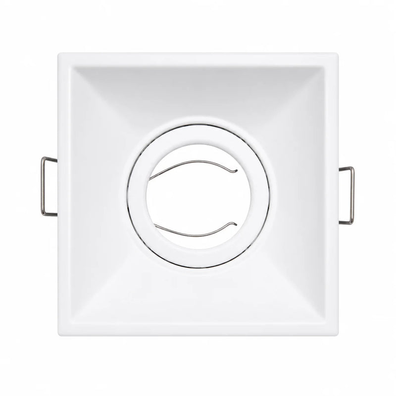 JOYINLED GU10 MR16 Downlight Frame Recessed Ceiling Light Fixture Adjustable Spotlight Trim for Home Office Commercial Lighting