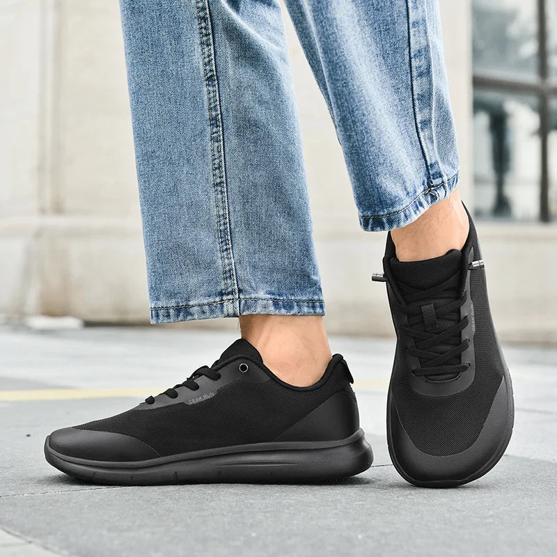 Men's light casual shoes four seasons soft-sole anti-slip fashion breathable walking sports shoes chef hotel kitchen work shoes