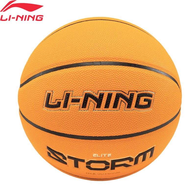 Li-Ning Unisex Basketball B8000 ELITE Professional Size 7 PU Leather Uninflate LiNing Outdoor Indoor Sport Balls ABQV011