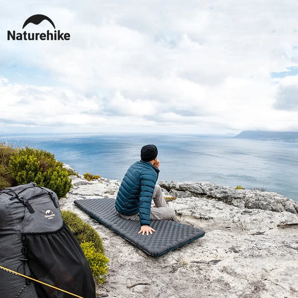 ពូកខ្យល់ Naturehike R3.2 R3.5 ពូកខ្យល់សម្រាប់បោះតង់ក្រៅផ្ទះ ងាយស្រួលយកតាមខ្លួន ងាយស្រួលទុកដាក់ ងាយស្រួលពាក់ ធន់នឹងសំណើម