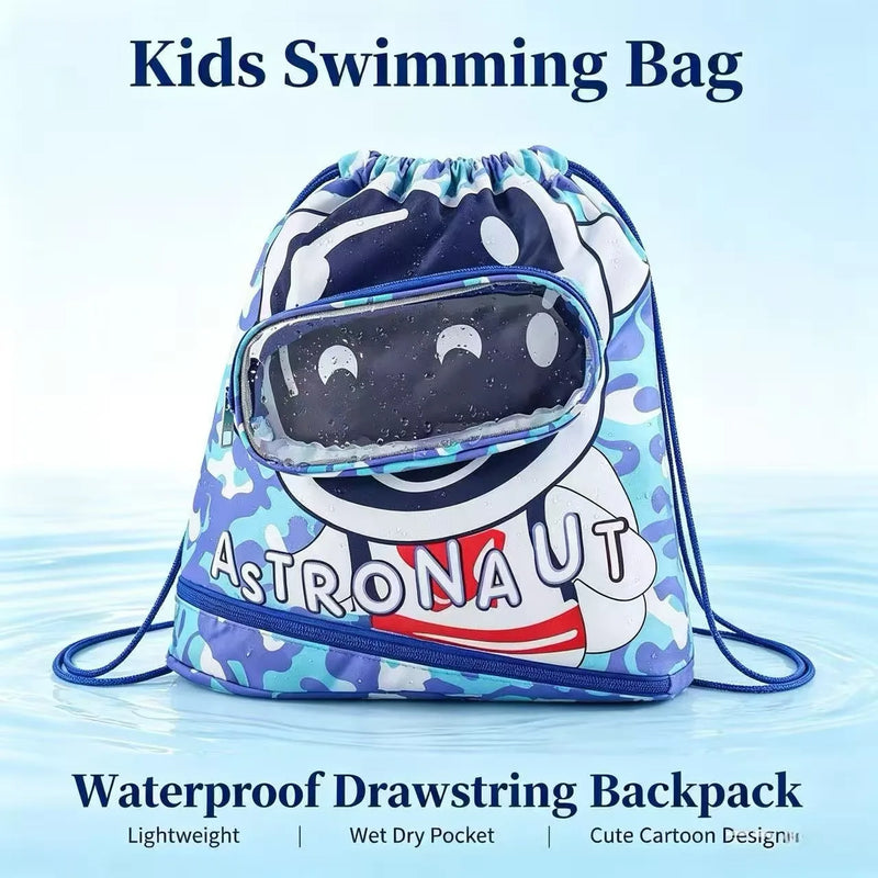 New Waterproof Children's Swimming Bag with Dry Wet Separation Storage Backpack, Swimming Equipment Storage Bag, Storage Bag