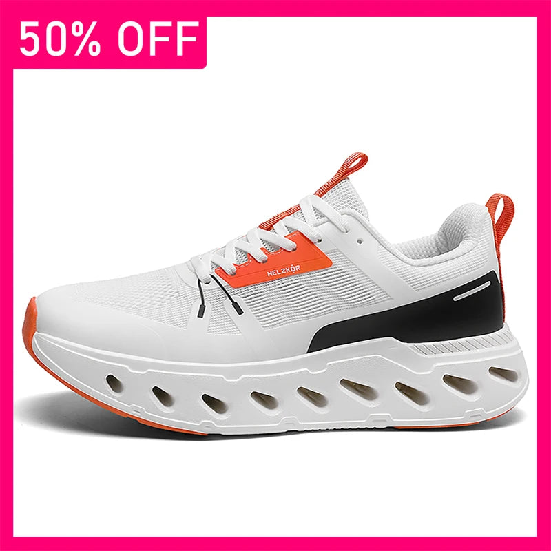 Men Sports Shoes New Fashionable Versatile Lightweight Comfortable Thick Soled Running Shoes Autumn Outdoor Fitness Sports Shoes