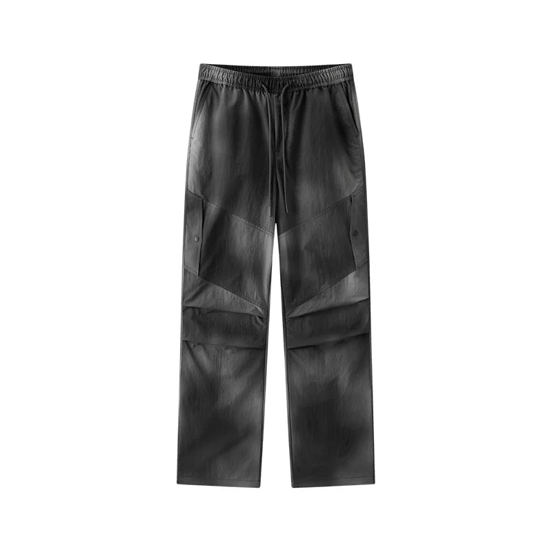 Semir Women Pants Cooling 2026 UV Protection Textured Pleated Wide Leg Drawstring Urban Casual Everyday Style Soft