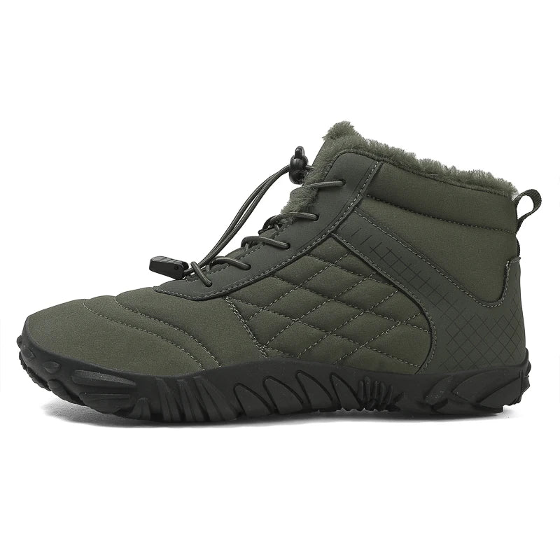Winter Unisex Snow Boots Men Women Cotton Shoes Ankle Snowboots Plush Warm Shoes Size 34-46 47 48 Dropshipping