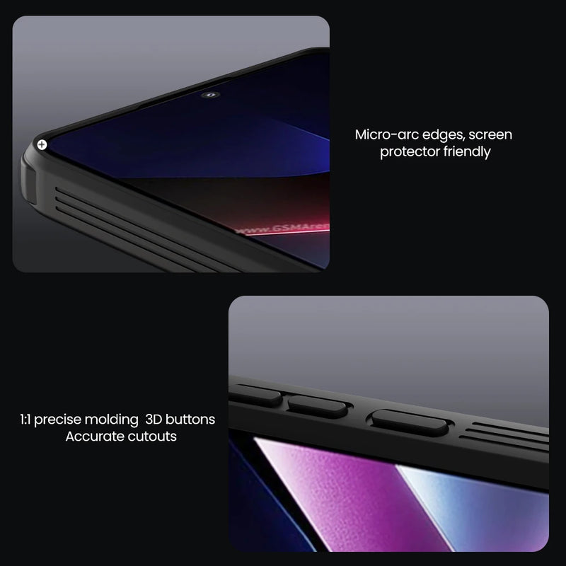 NILLKIN For Xiaomi Poco X7 Pro Case CamShield Pro Sliding Camera Protection Shockproof Back Cover For Mi Poco X7 Pro Cases