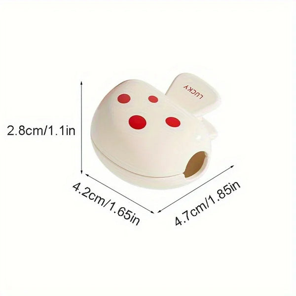 1pc Mushroom Toothbrush Holder Travel Toothbrush Cover Dust-proof Toothbrush Head Protective Clip Home Storage Box