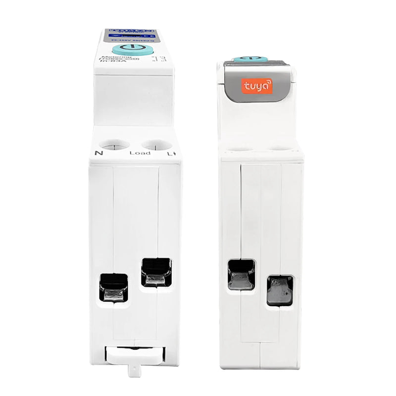 TUYA Smartlife 1-63A TOMZN 1P+N WIFI Smart Switch Energy Meter Kwh Metering Monitoring Circuit Breaker Timer Relay MCB