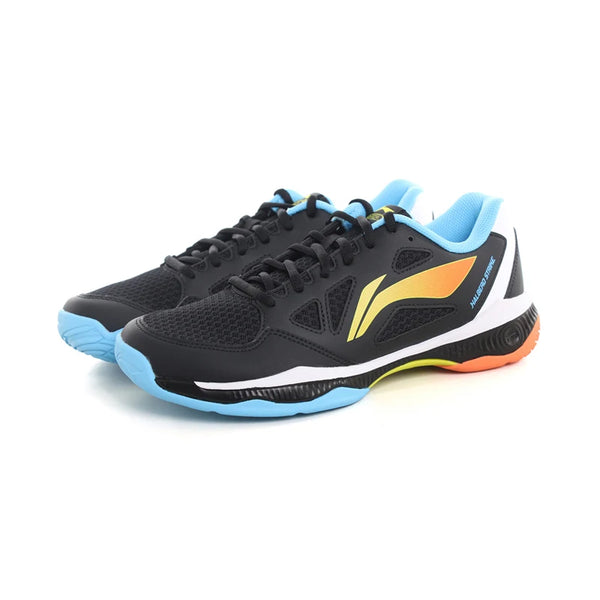 ស្បែកជើងវាយសី Li-Ning Unisex HALBERD STRIKE មានខ្យល់ចេញចូលបានល្អ ស្បែកជើងកីឡាហ្វឹកហាត់ LiNing សម្រាប់បុរស និងស្ត្រី AYTV021