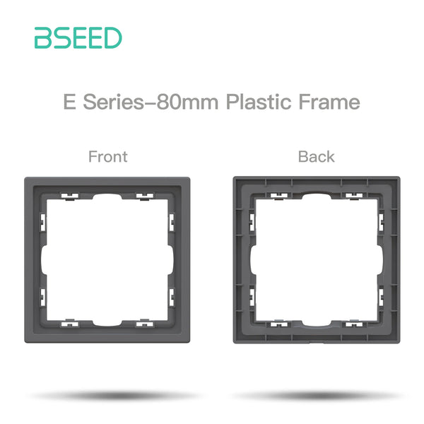 ប៊ូតុងប្តូរ BSEED Zigbee 1/2/3/4Gang ម៉ូឌុលប្តូរភ្លើងឆ្លាតវៃ DIY ផ្នែកស៊ុមប្លាស្ទិក រន្ធឆ្លាតវៃ Tuya Smart Life